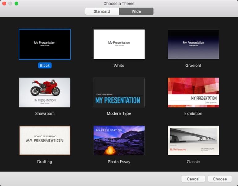 Keynote Presentation Software For Mac